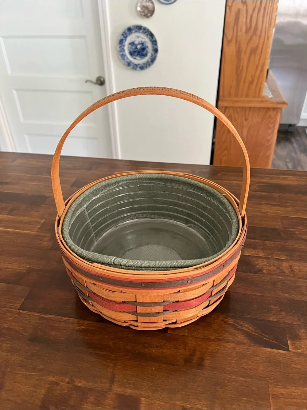 Longaberger Crisco American Cookie Celebration Basket, 1992